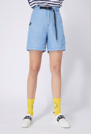 【中性款】牛仔短褲/牛仔藍