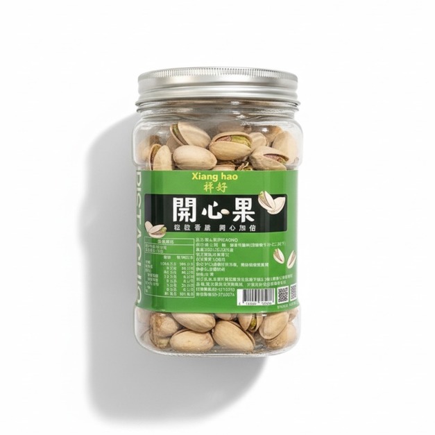 開心果320g(美國自然開)-罐裝