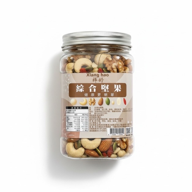 原味烘焙綜合堅果320g-罐裝