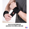 adidas 愛迪達 運動護腕 黑色 單入_3