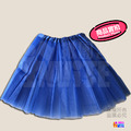 澎澎裙 粉/黑/深紫/淺藍/寶藍/黃/綠/紅_2