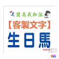 ▶客製◀【紙】【布】初馬系 初半馬 初馬 初超半馬 初超馬 第N馬 馬拉松 生日馬 號碼布 21x19cm_5