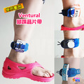 【VenTural】腳踝晶片帶(綁帶版) 藍色/黑色_5
