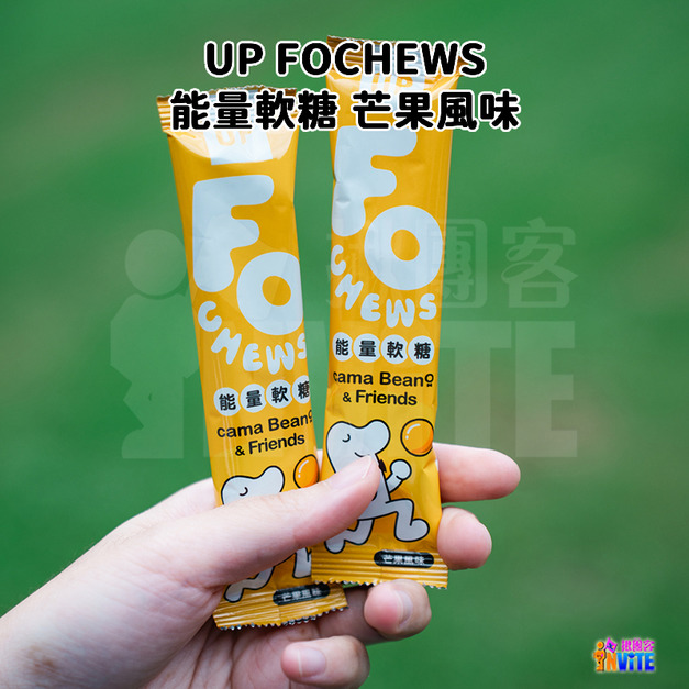 【UP Sport】UP FOCHEWS 能量軟糖 芒果風味 2包