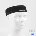 【VenTural】運動止汗頭帶 鋼琴黑_7