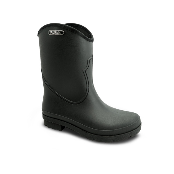 輕型防水雨靴/黑