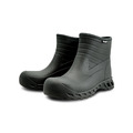 防水鋼頭雨鞋/黑_1