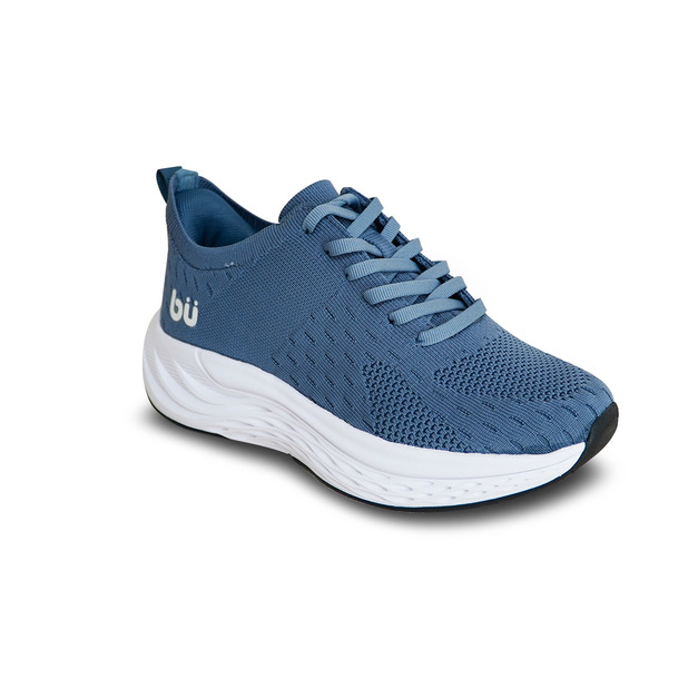 針織運動鞋／藍