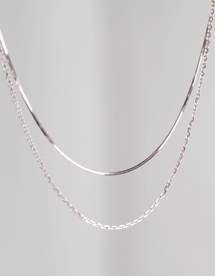 925銀 雙鏈項鍊_1