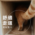 寵物系統家具『NEKO木作職人』台灣製手工貓廁所/貓砂櫃+跳台 ,市售貓砂盆可通用!防潑水耐刮減少,貓奴的好幫手!_3