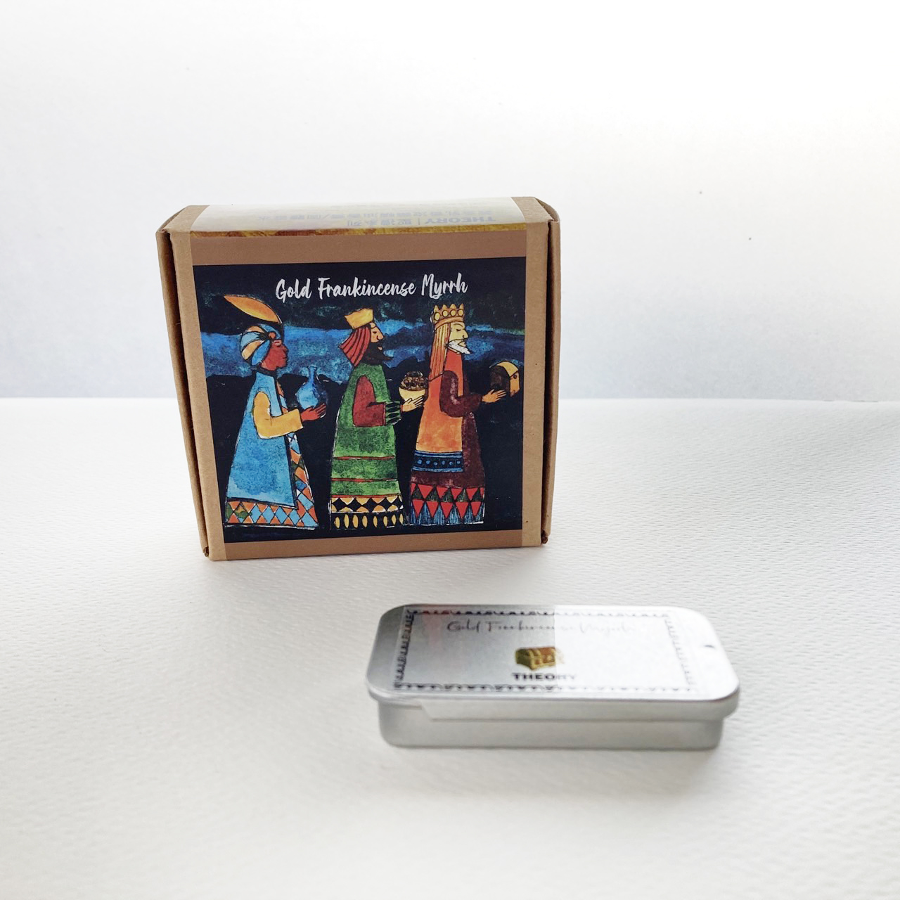 黃金乳香沒藥精油香膏│固態香水