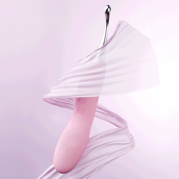 JISSBON 杰士邦 精準觸發X點潮筆情趣震動棒 Pink-necked Swan