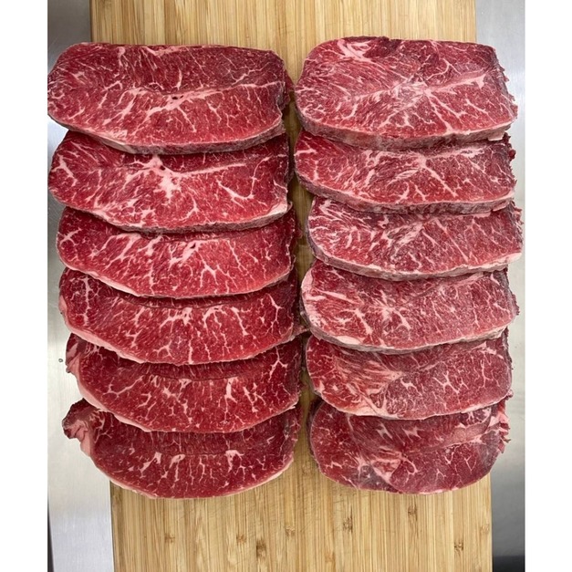 美國板腱牛排1000g(6-10片)