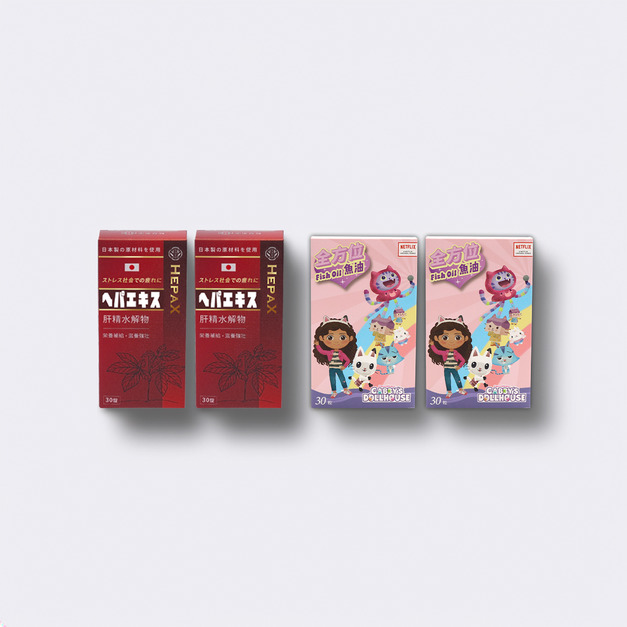 【循環暢快活力組】肝臟水解物*2+全方位魚油*2