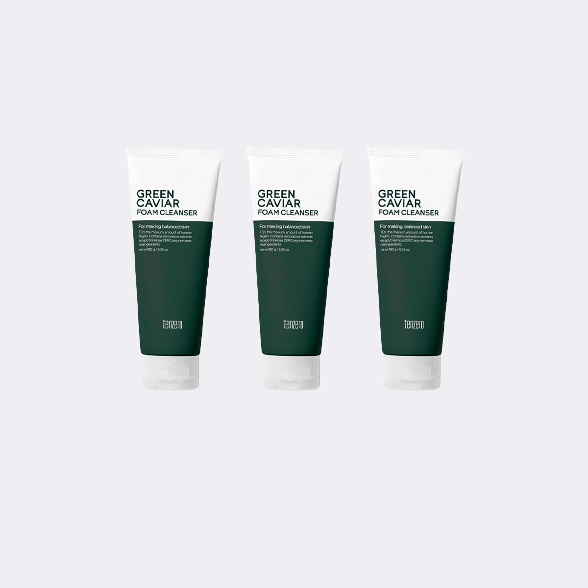 【毛孔粗大OUT】[限時5折]* TENZERO深海綠寶石晶透潔面乳*3