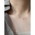 全純銀925│極好搭的迷你小單鑽項鍊│項鍊