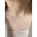全純銀925│極好搭的迷你小單鑽項鍊│項鍊_15