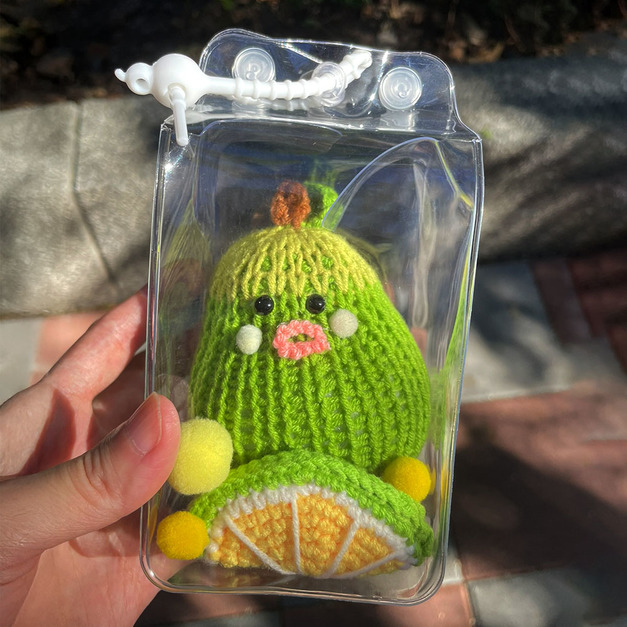 中秋 祈願柚子 好運水果吊飾 / 平安健康 / 招財旺旺來