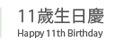 11th生日慶