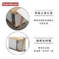 【墨柏設計傢俱】日式無印風 主管桌-活動側櫃款_2