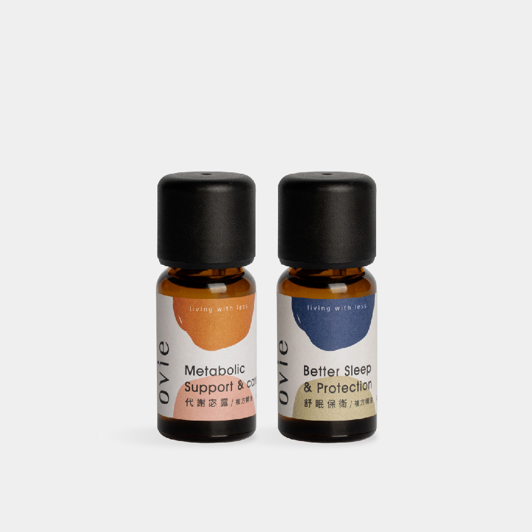【完售】纖纖體質｜代謝舒眠精油組