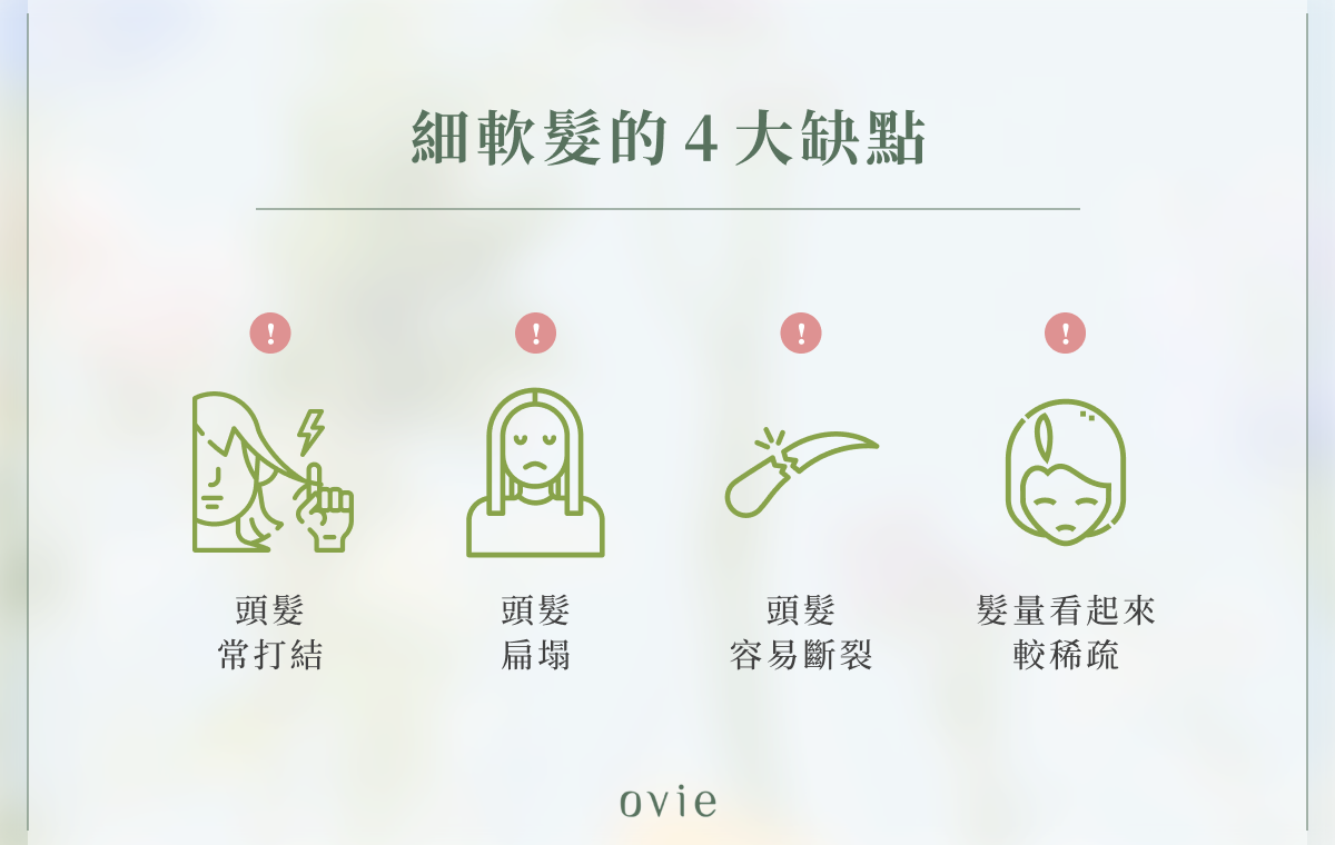 細軟髮的 4 大缺點