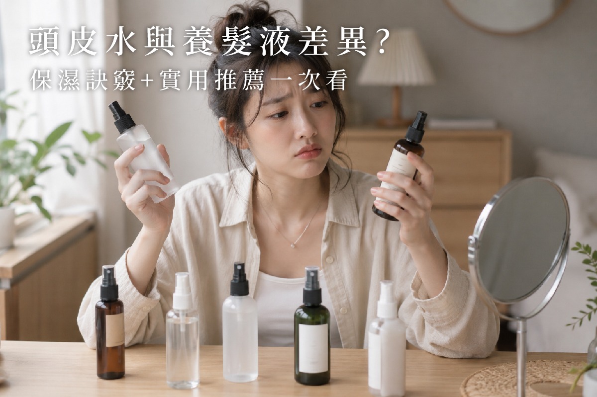 頭皮水用途為何？跟養髮液差異？保濕、強韌到蓬鬆養護推薦看這篇 