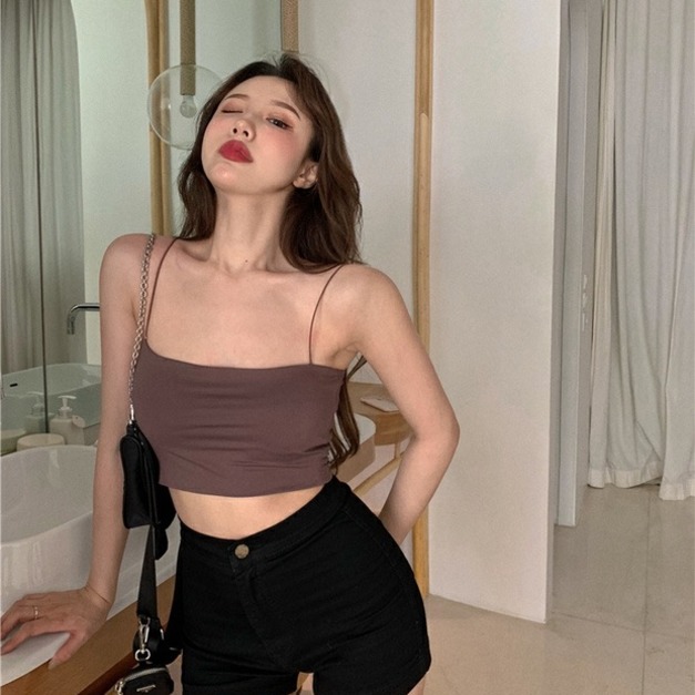 ［TOP] 歐美風細吊帶背心