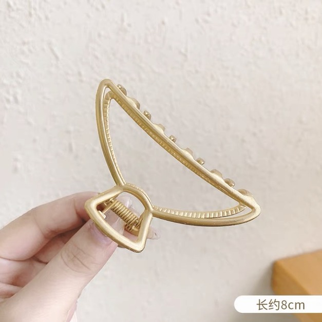 小號金色月亮夾  8CM