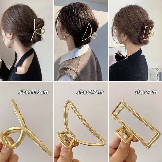 15#金屬月亮方形三件套