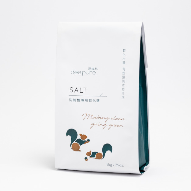 【DEEPURE淨森林】洗碗機專用高純度軟化鹽 1kg