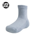 UNI KID 直版止滑【灰色 12-16CM】萊卡兒童短襪 止滑襪 童襪 0A509K114L