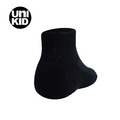UNI KID 直版止滑【黑色 12-16CM】萊卡兒童踝襪 短襪 童襪 0A509K110_3