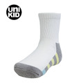 UNI KID 竹炭加厚【黃粗線 16-20CM】竹炭紗萊卡兒童短襪 童襪 短襪 0A509K003