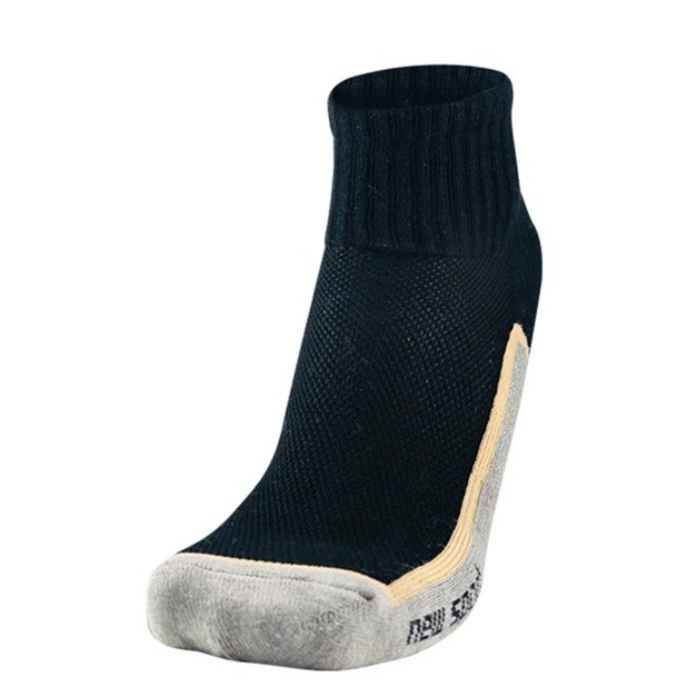 【馬來西亞下單專用】new sport 竹炭科技【黑灰金】竹炭紗抗菌除臭中長襪 竹炭襪 機能襪