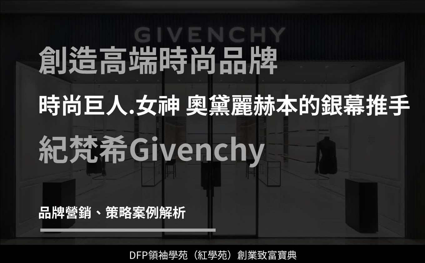 時尚巨人.女神 奧黛麗赫本的銀幕推手｜紀梵希Givenchy