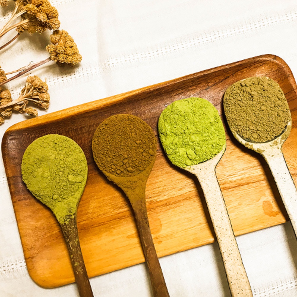 翡翠綠茶粉/清香烏龍茶粉/鐵觀音茶粉/蜜香紅茶粉_原葉新鮮研磨