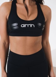 aimn高強度運動內衣-闇黑聚合物