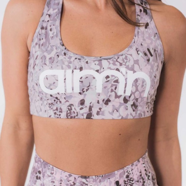 aimn高強度運動內衣-妃色伊甸園