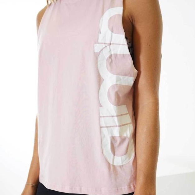 aimn寬版背心-櫻花粉