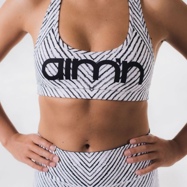 aimn高強度運動內衣-銀灰馬戲團