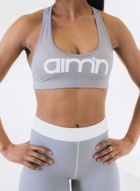 aimn高強度運動內衣-丁香灰