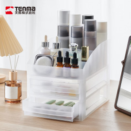 【日本天馬】PROfix 桌上型分格抽屜收納盒(2低抽)