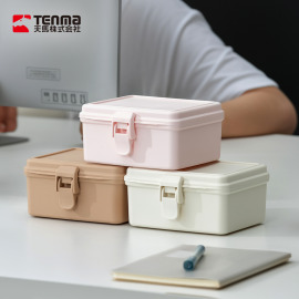 【日本天馬】HACOTTO 方形多功能PP收納工具箱-多色可選