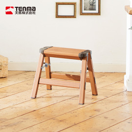 【日本天馬】木紋家用鋁合金一步梯/折疊梯