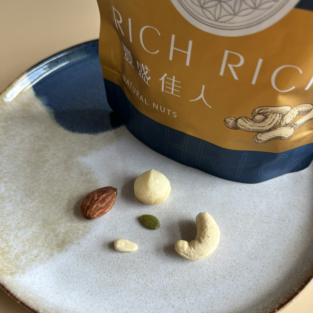 【豐盛佳人】五種綜合堅果 Natural Nuts 220g 