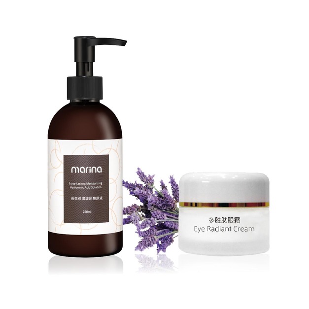 日本長效保濕玻尿酸250ml+多胜肽眼霜30ml