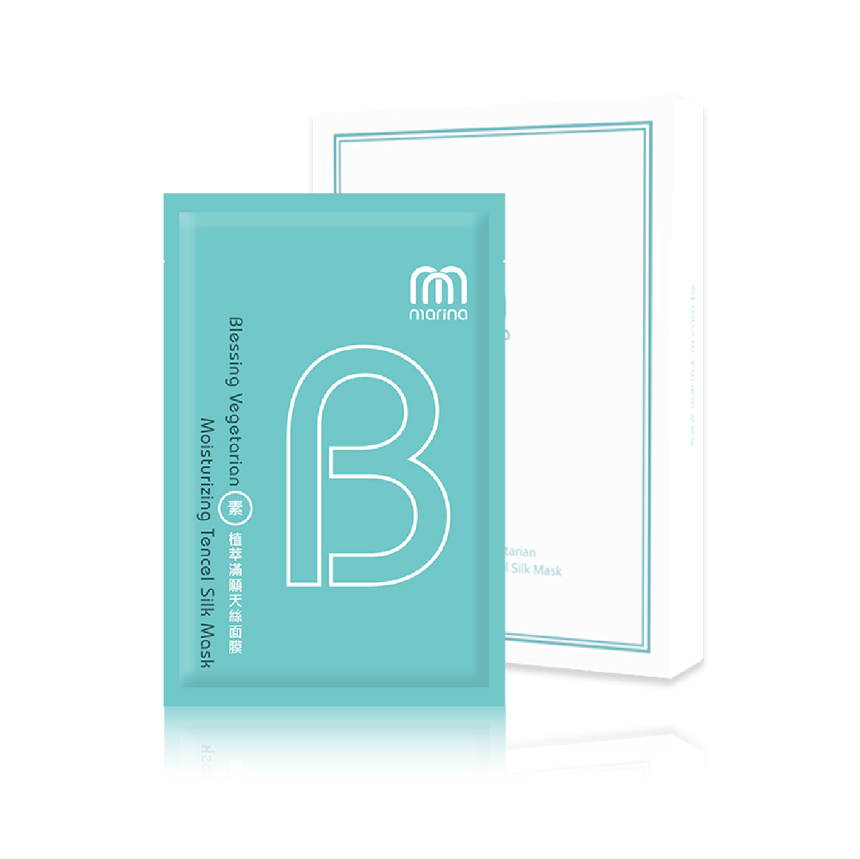 素 植萃滿願天絲面膜 5片/盒裝