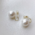 EG-2小千金珍珠耳環 夾式耳環【現貨+預購】_1