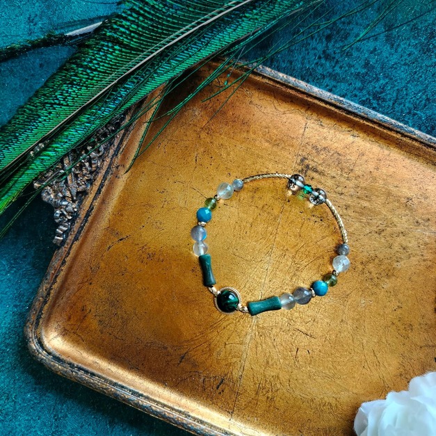 心輪-阿育吠陀能量奢華款礦石手鍊